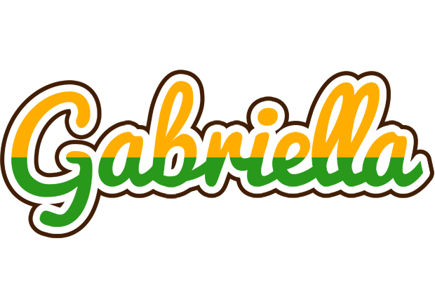 Gabriella banana logo