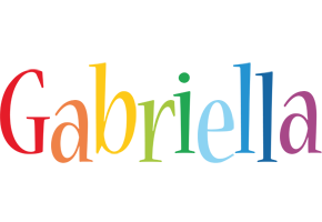 Gabriella birthday logo