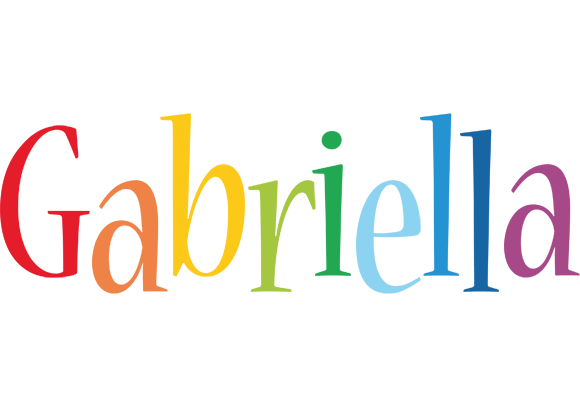 Gabriella birthday logo