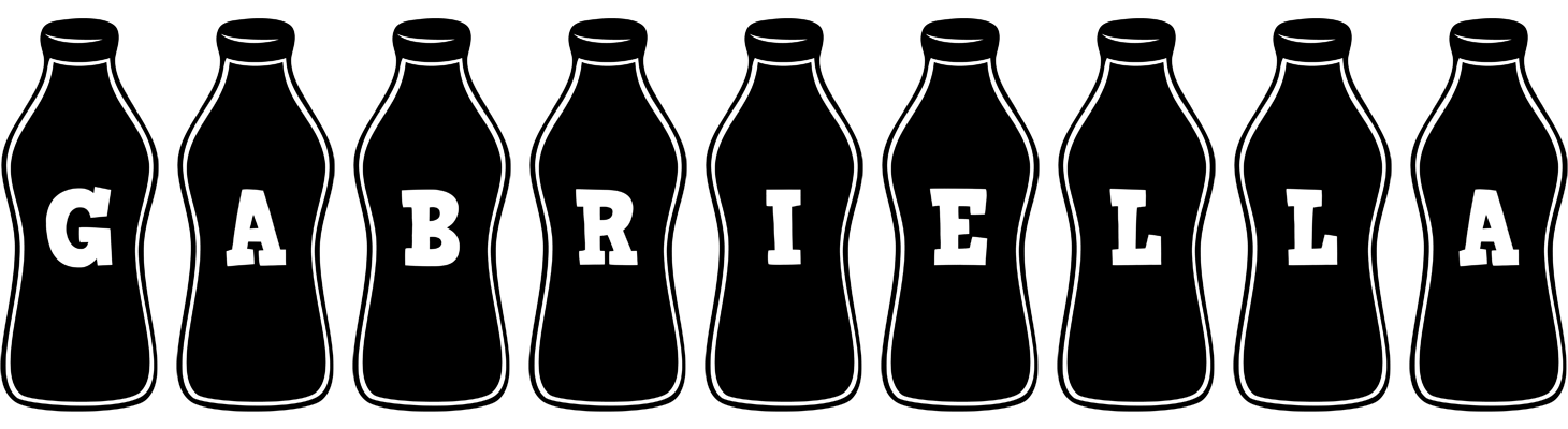 Gabriella bottle logo