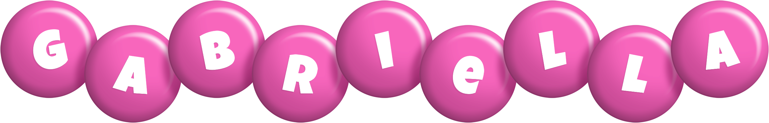 Gabriella candy-pink logo