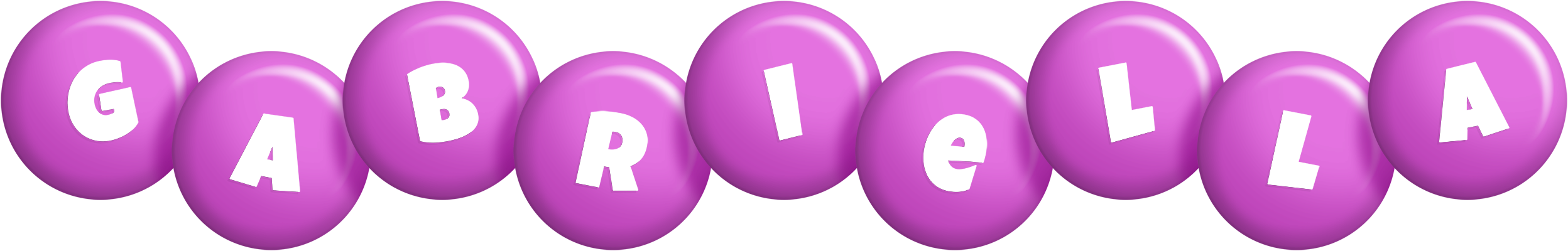Gabriella candy-purple logo
