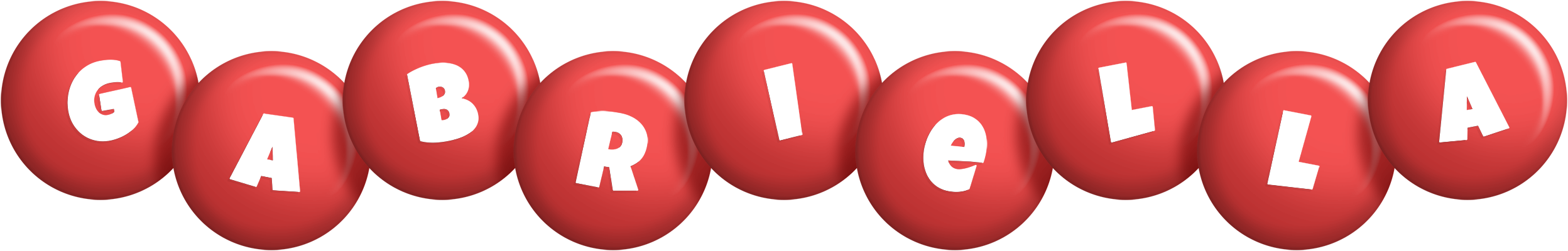 Gabriella candy-red logo