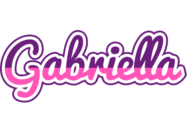 Gabriella cheerful logo