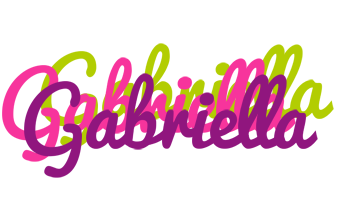 Gabriella flowers logo