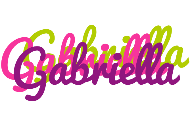 Gabriella flowers logo