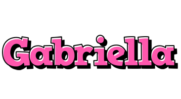 Gabriella girlish logo