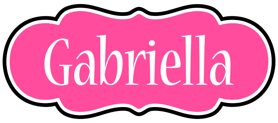 Gabriella invitation logo