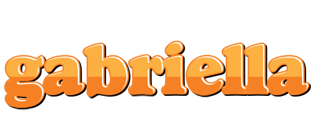 Gabriella orange logo