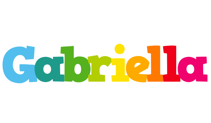 Gabriella rainbows logo