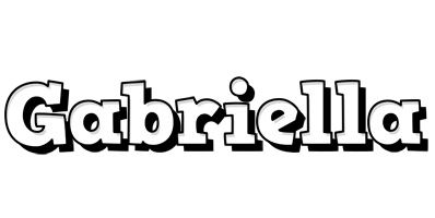 Gabriella snowing logo