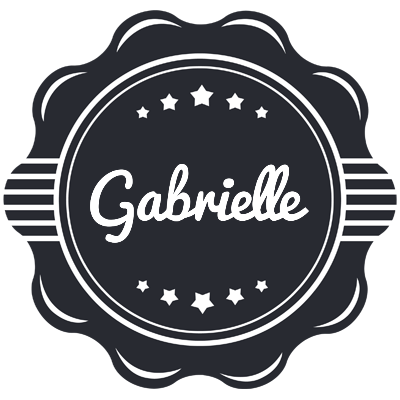 Gabrielle badge logo