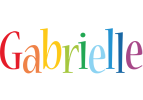 Gabrielle birthday logo
