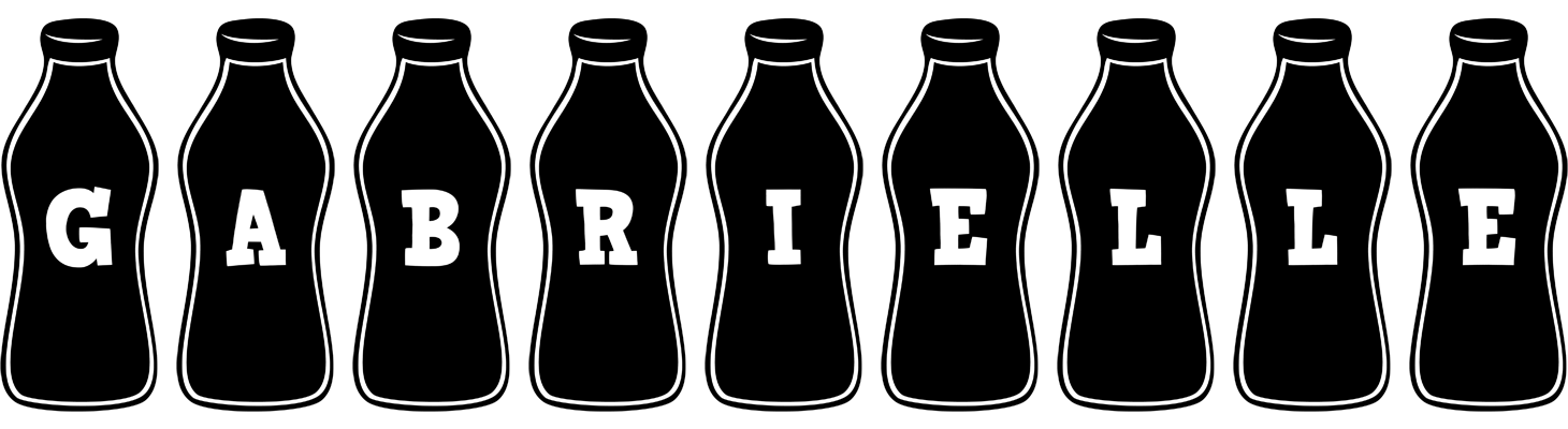 Gabrielle bottle logo