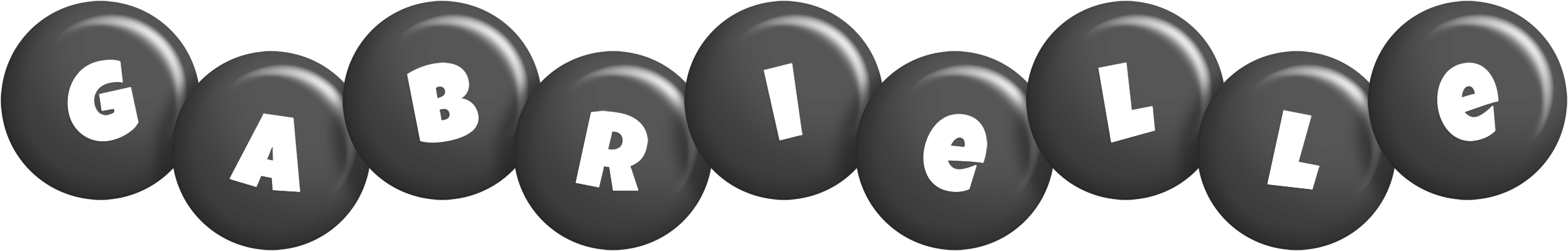 Gabrielle candy-black logo