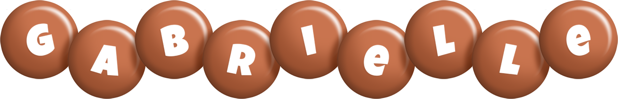 Gabrielle candy-brown logo