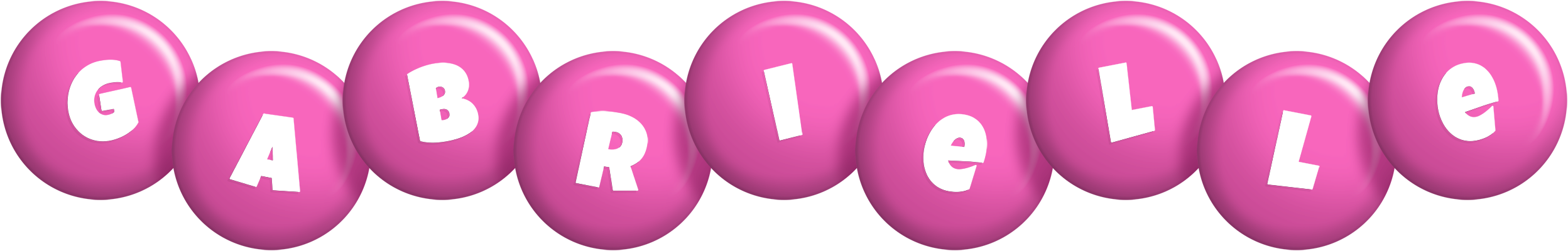 Gabrielle candy-pink logo