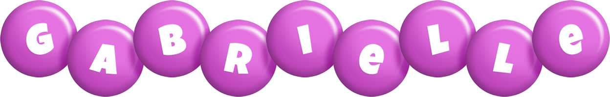 Gabrielle candy-purple logo
