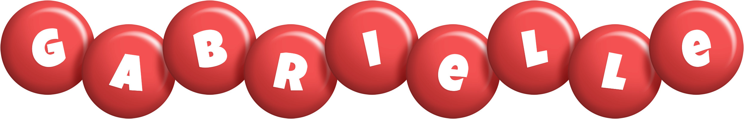Gabrielle candy-red logo