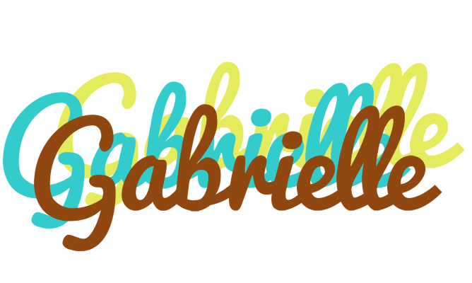Gabrielle cupcake logo
