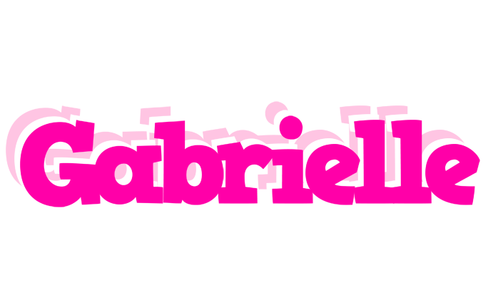 Gabrielle dancing logo