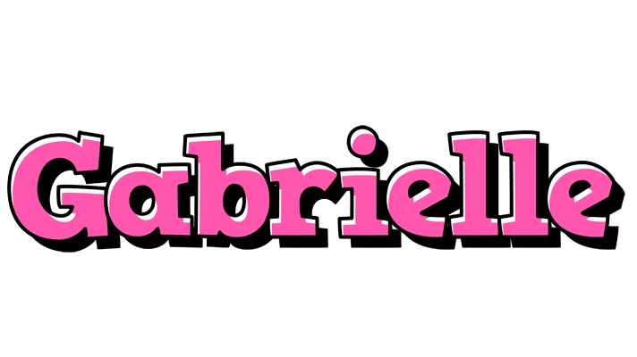 Gabrielle girlish logo