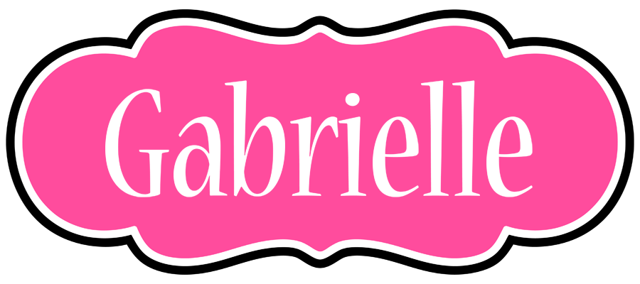 Gabrielle invitation logo