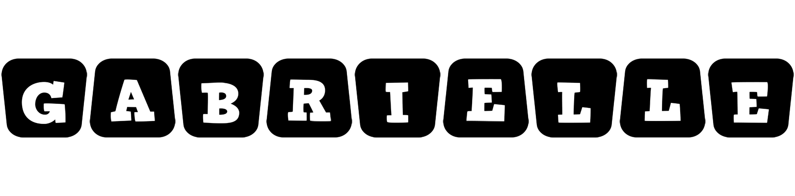Gabrielle racing logo