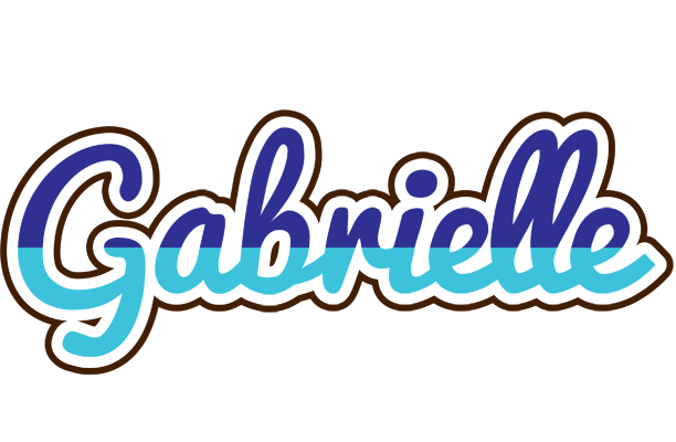 Gabrielle raining logo