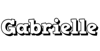 Gabrielle snowing logo