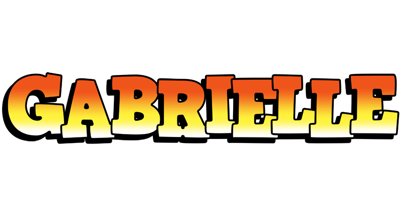 Gabrielle sunset logo