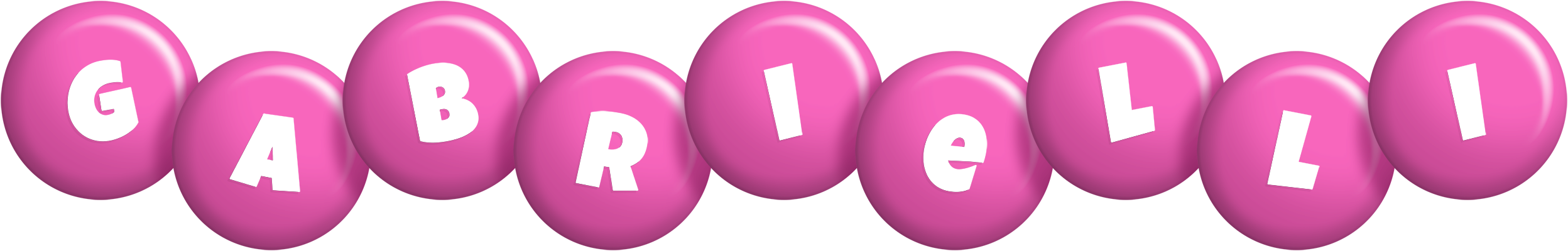 Gabrielli candy-pink logo