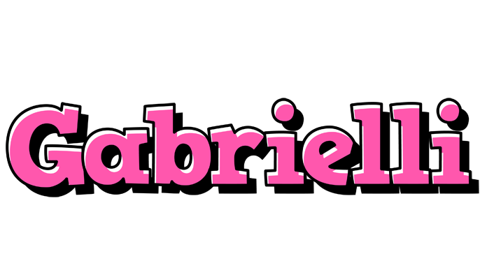 Gabrielli girlish logo