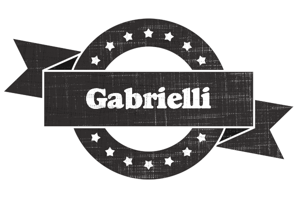 Gabrielli grunge logo