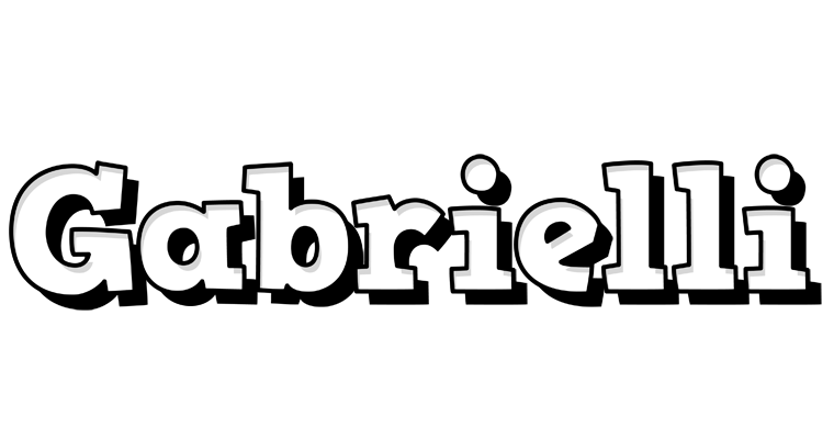 Gabrielli snowing logo