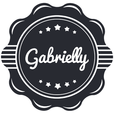 Gabrielly badge logo