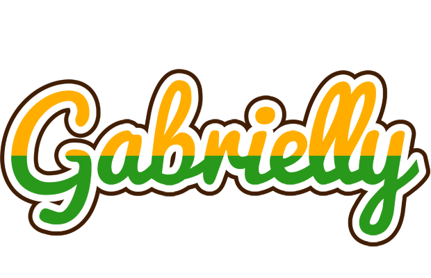 Gabrielly banana logo