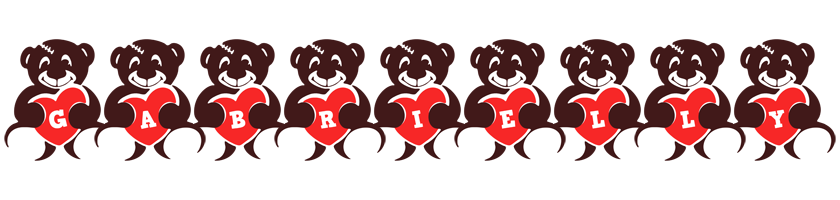 Gabrielly bear logo