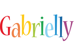 Gabrielly birthday logo