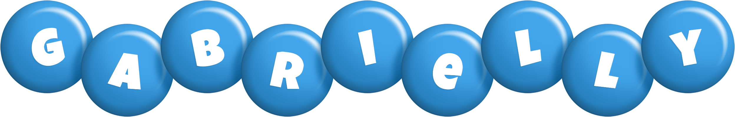 Gabrielly candy-blue logo