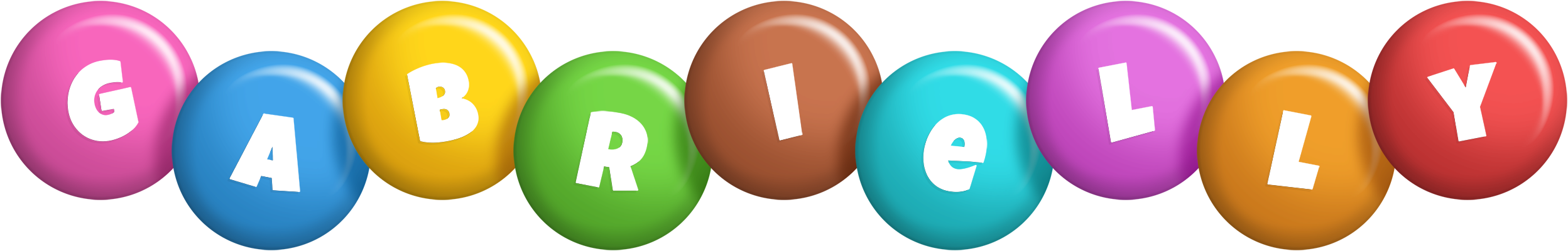 Gabrielly candy logo