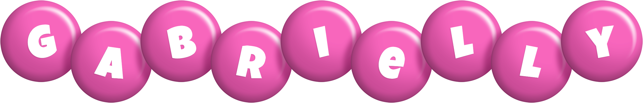 Gabrielly candy-pink logo