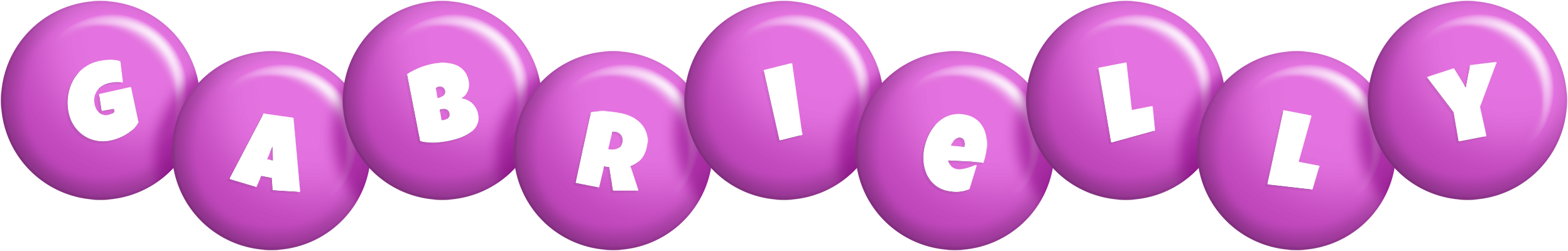 Gabrielly candy-purple logo