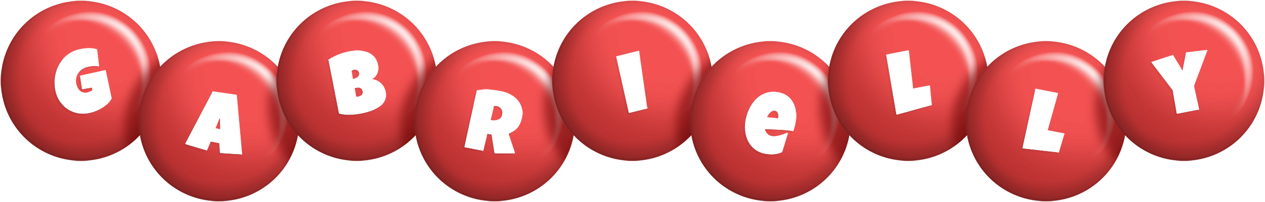 Gabrielly candy-red logo