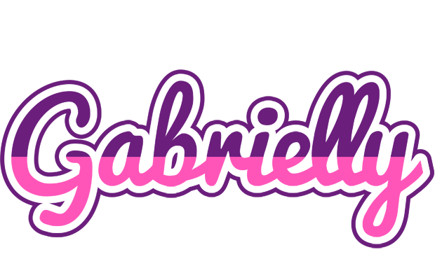Gabrielly cheerful logo