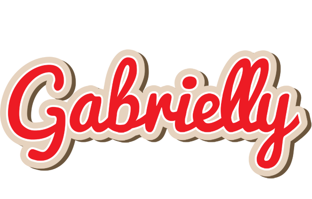 Gabrielly chocolate logo