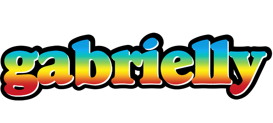 Gabrielly color logo