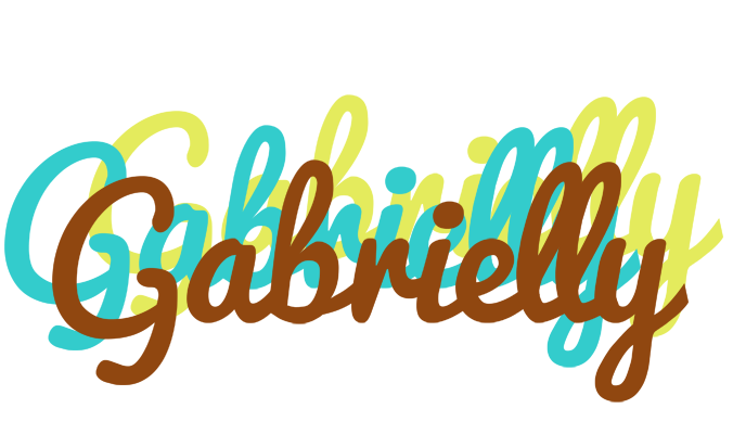 Gabrielly cupcake logo