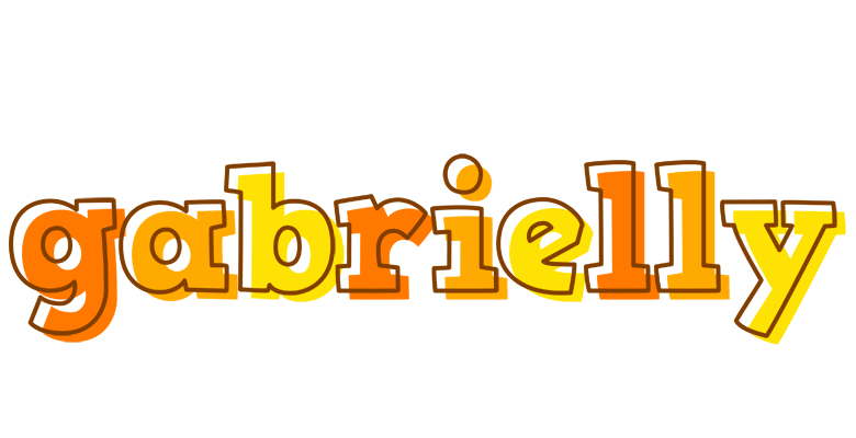 Gabrielly desert logo
