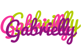 Gabrielly flowers logo